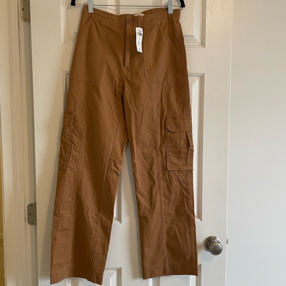 Abercrombie Brown Cargo Pants NWT - Picture 7 of 10